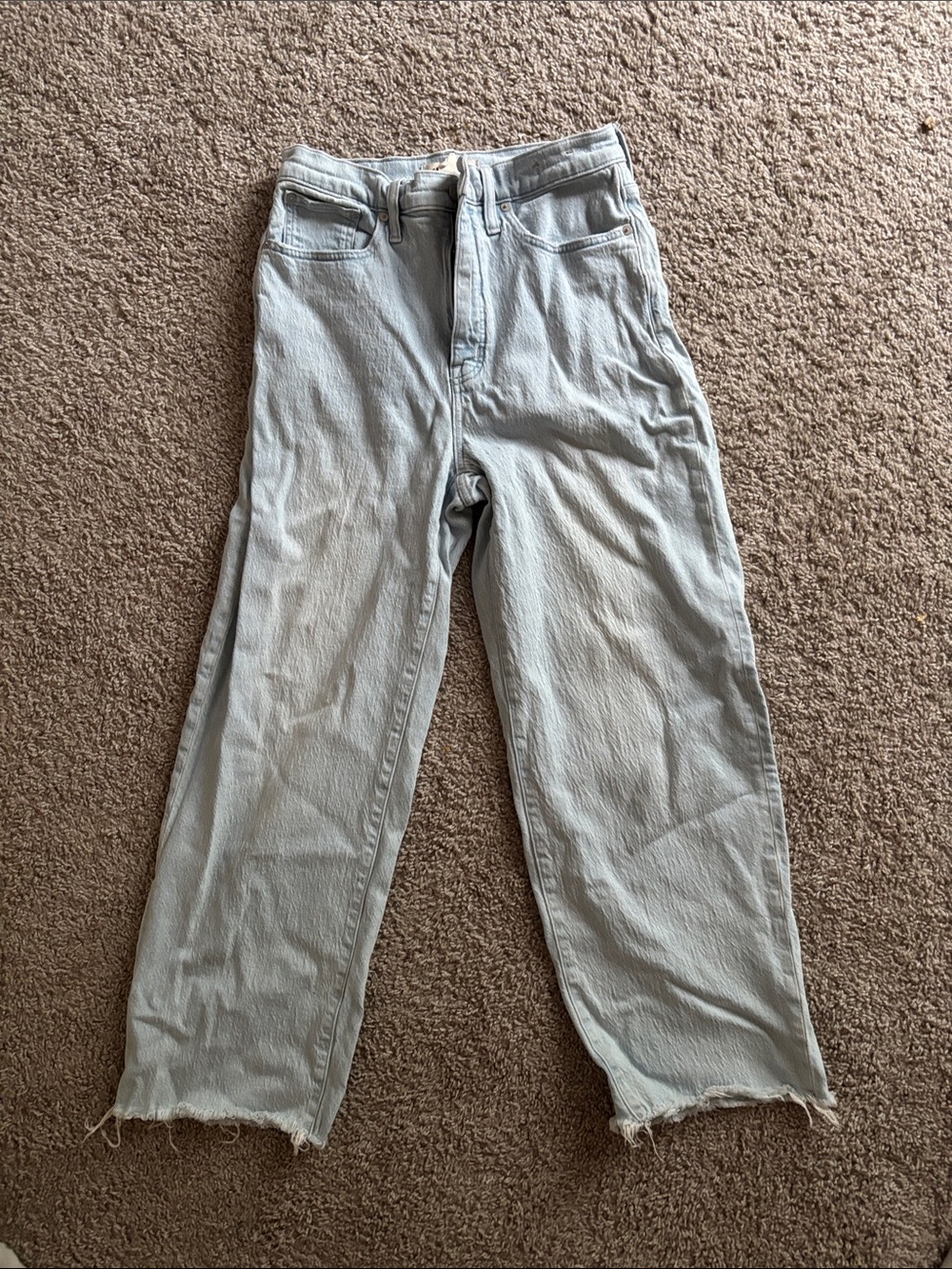 Madewell perfect vintage wide leg crop 28T